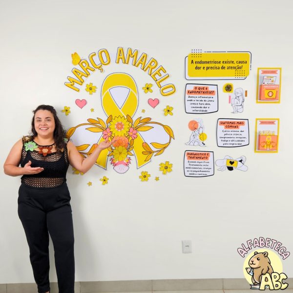 Painel – Março Amarelo