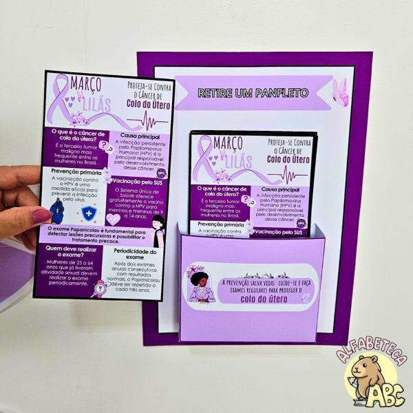 Painel – Março Lilás - Prevenção - Imagem 3