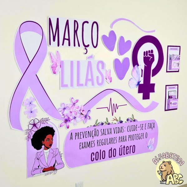 Painel – Março Lilás - Prevenção - Imagem 6