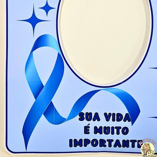 Moldura para Fotos - Novembro Azul - Imagem 2
