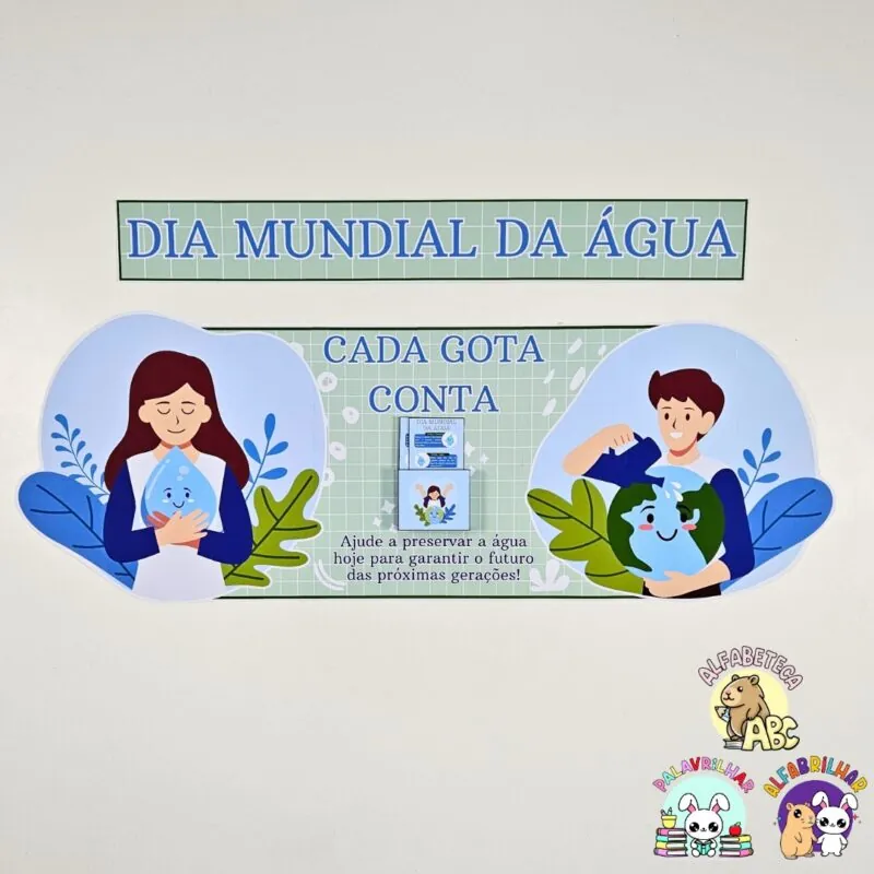 Painel – Dia da Água – Gota