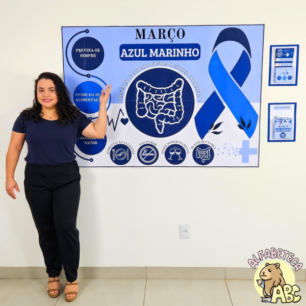 Painel – Março Azul Marinho