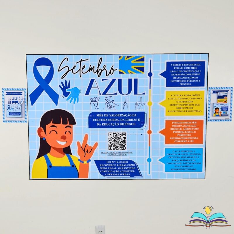 Painel - Setembro Azul - Libras