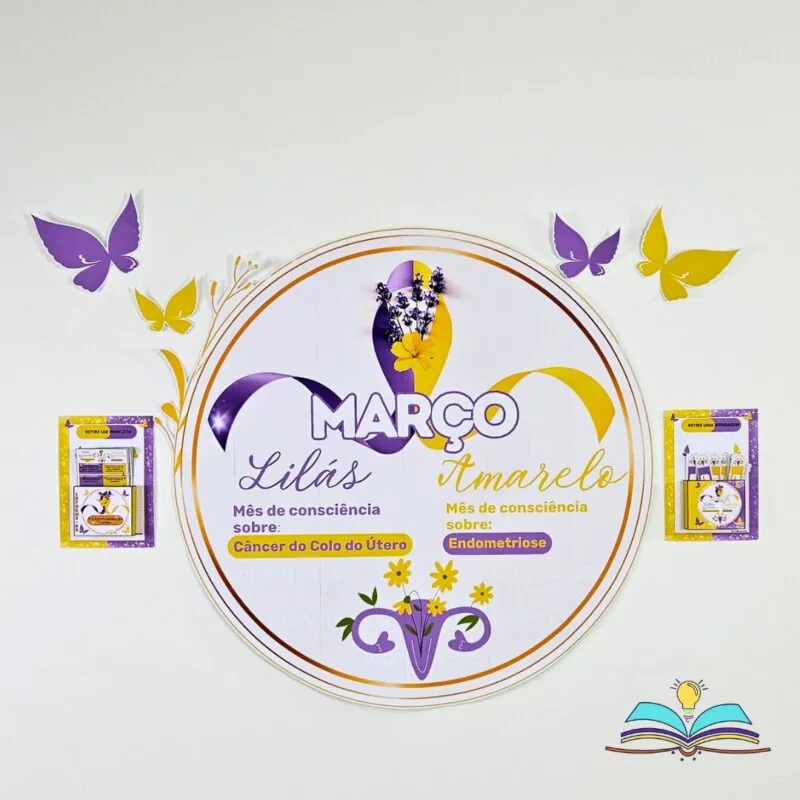 Março Lilás e Amarelo