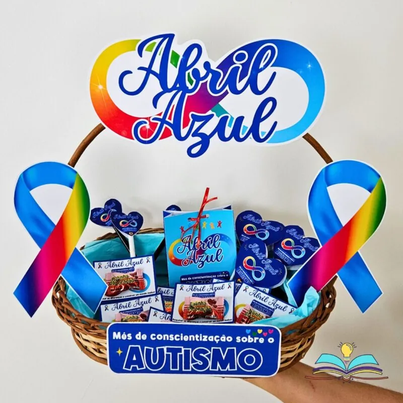 Cesta - Abril Azul - Autismo
