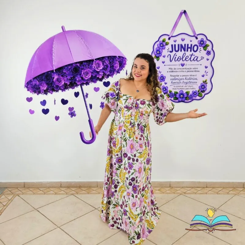 Junho violeta - Guarda-Chuva