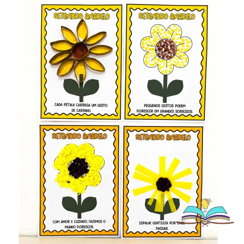 Atividades de Arte para o Setembro Amarelo