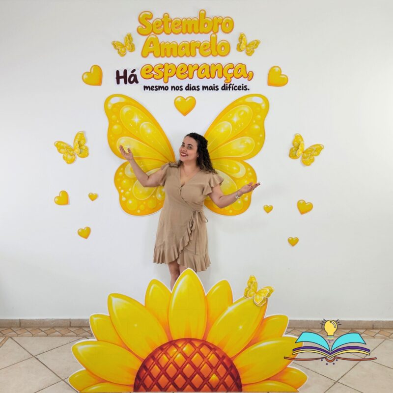 Setembro Amarelo - Asas Borboleta