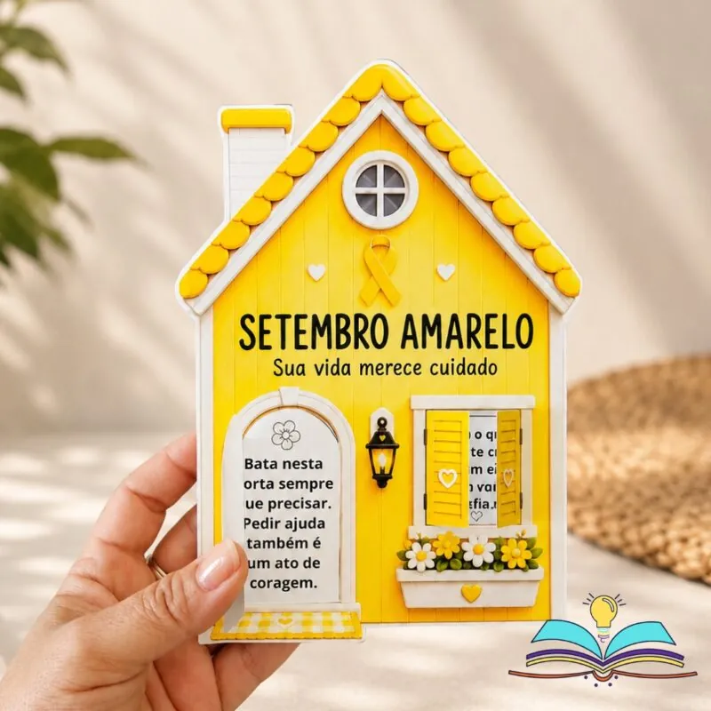 Casinha Setembro Amarelo