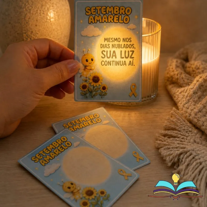 Cartão Setembro Amarelo - Vagalume