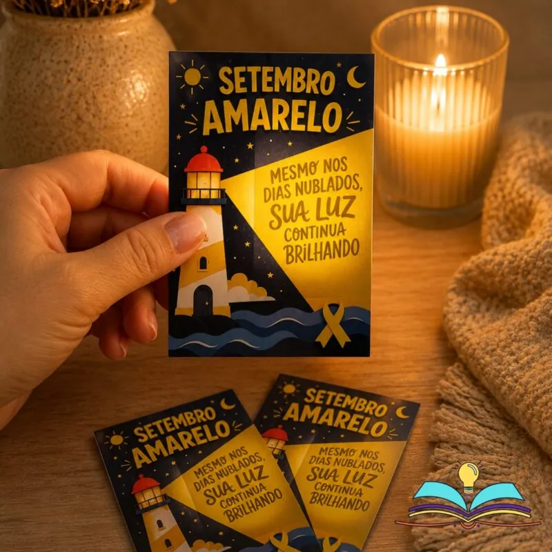 Cartão Setembro Amarelo - Farol